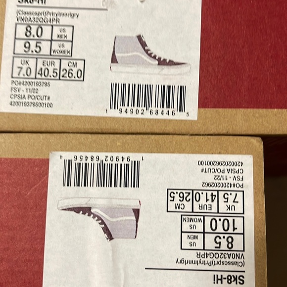 Vans Sk8-Hi Classic Sport Prtrymnrigry WMNS sneakers - Picture 15 of 16